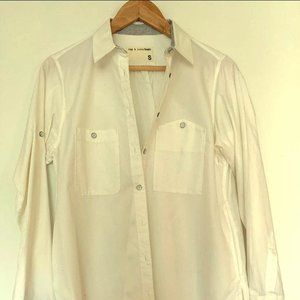 Rag and Bone White Shirt